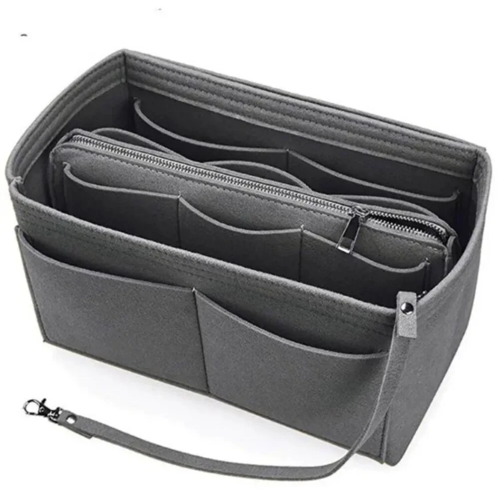 Insert/Organizer- SM- Designer Handbags/Totes -Gray Style 1- NWT
